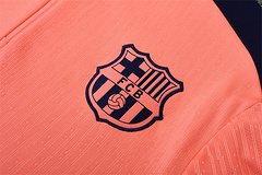 2025-26 Barcelona Orange Pink Half-Pack Training Jersey