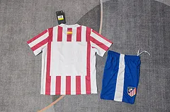 2025-26 Atletico Madrid Home Jersey - Kids
