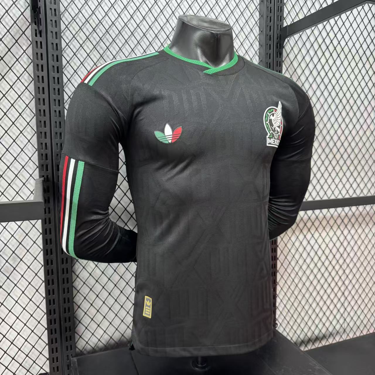 2026-27 Mexico Second Away Long-Sleeve Jersey – Player Version