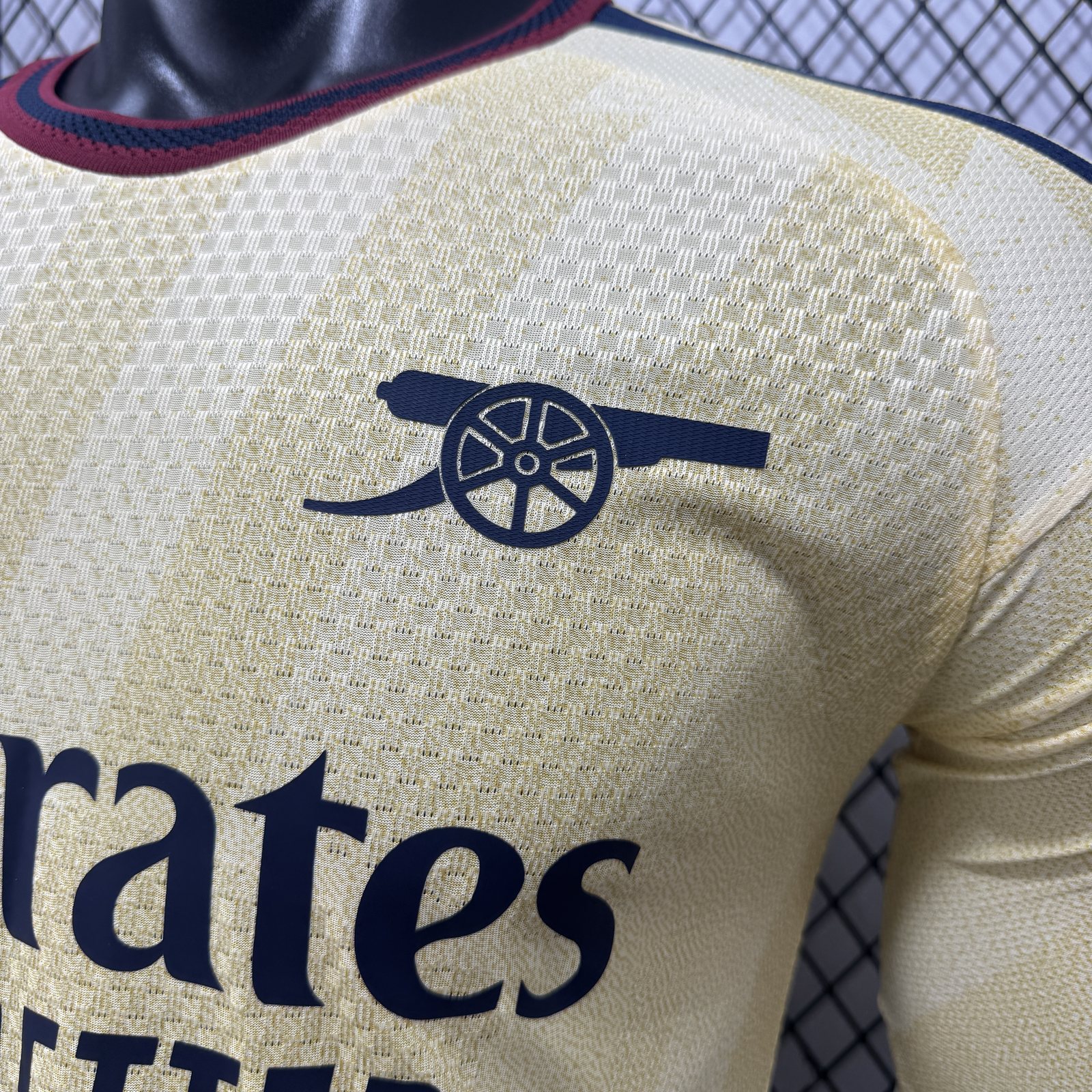 2026-27 Arsenal Second Away Long-Sleeve Kit - Player Version