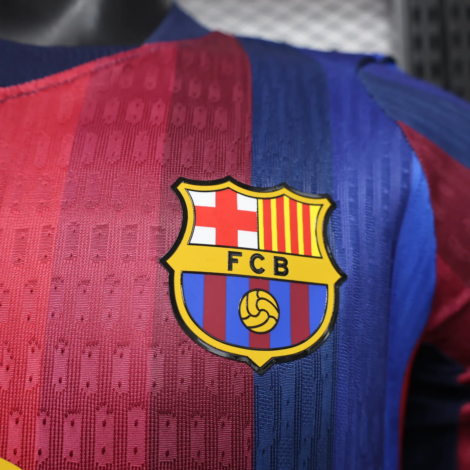 2026-27 Barcelona Home Long-Sleeve Jersey – Player Version