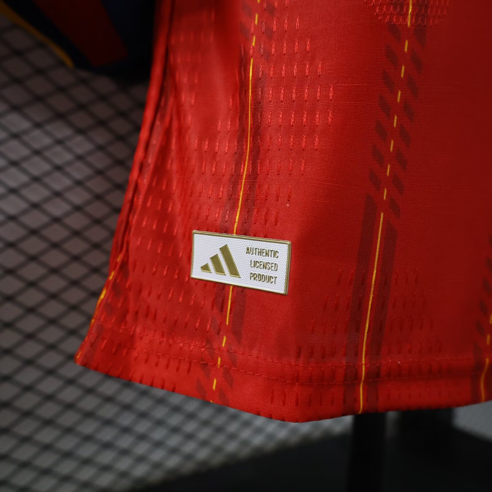 2026-27 Spain Home Long-Sleeve Jersey (with Two Stars) – Player Version