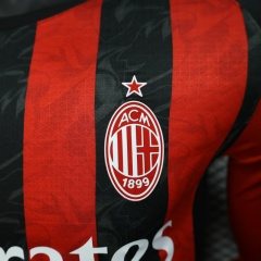2025-26 AC Home Long Sleeve Jersey - Player Edition