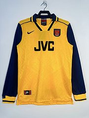 1996-97 Arsenal Away Long Sleeve Retro Shirt
