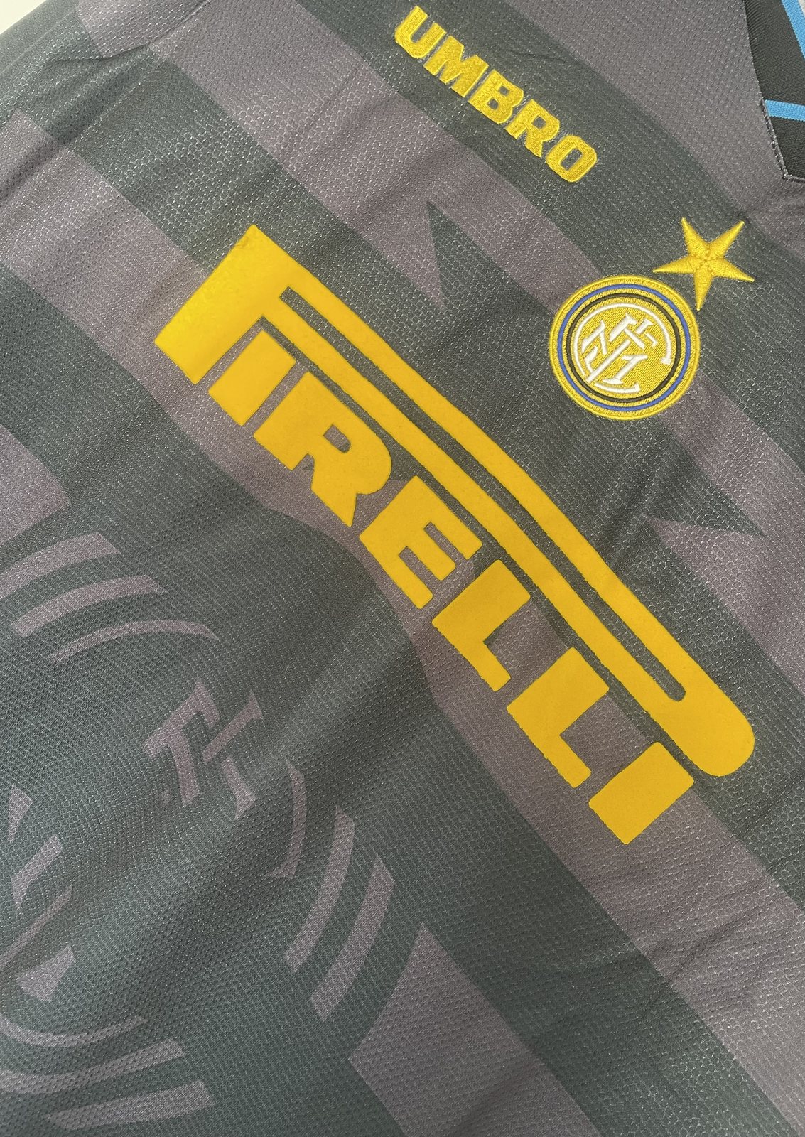 1997-98 Inter Milan Second Away Long Sleeve Retro Jersey