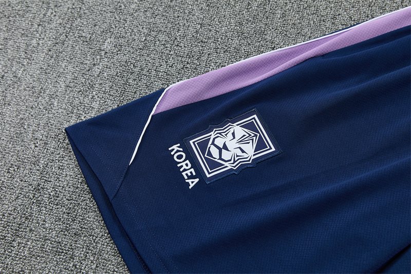 2026-27 South Korea Royal Blue Short-Sleeve Training Jersey