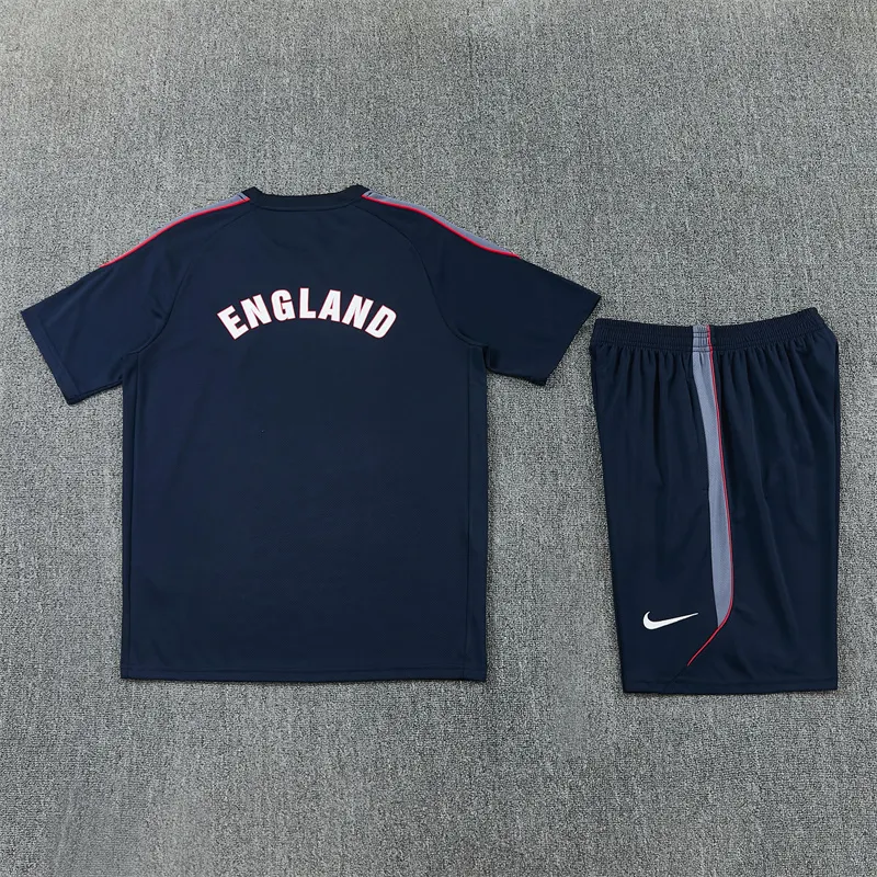 2026-27 Season England Royal Blue Short-Sleeve Training Jersey