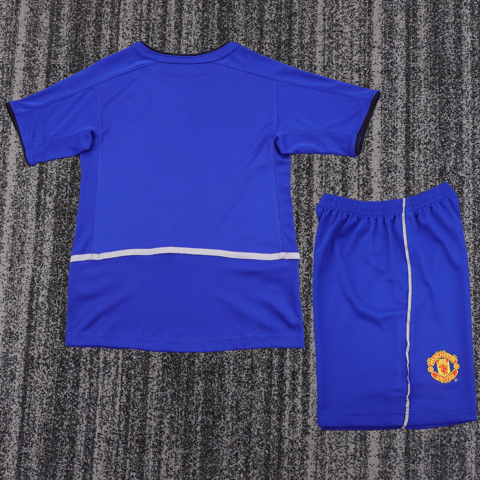 2002-03 Manchester United Second Away Retro Jersey - Kids