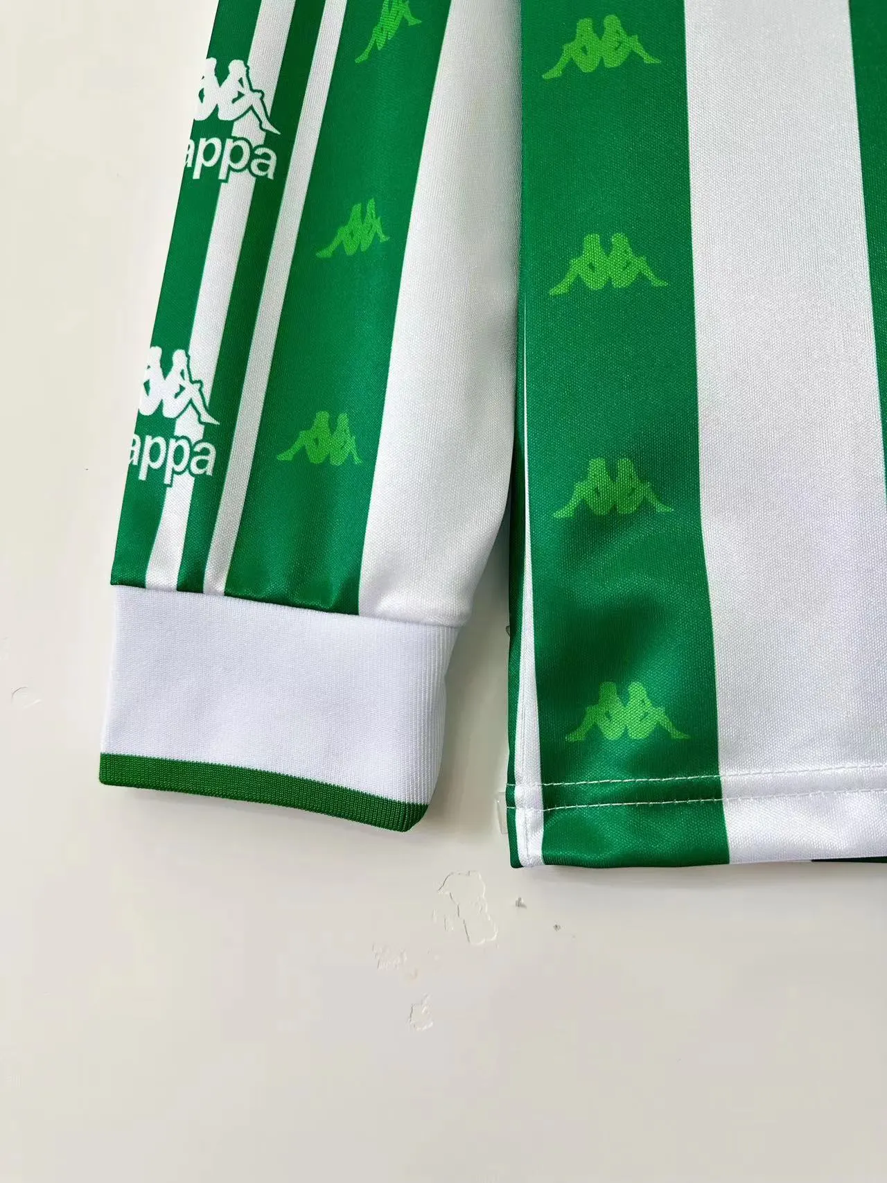 1995-97 Real Betis Home Long Sleeve Retro Shirt - No Ads
