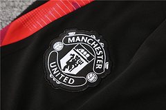 2025-26 Manchester United White Half-Raised Training Jersey