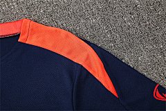 2025-26 Barcelona Royal Blue T90 Short Sleeve Training Jersey