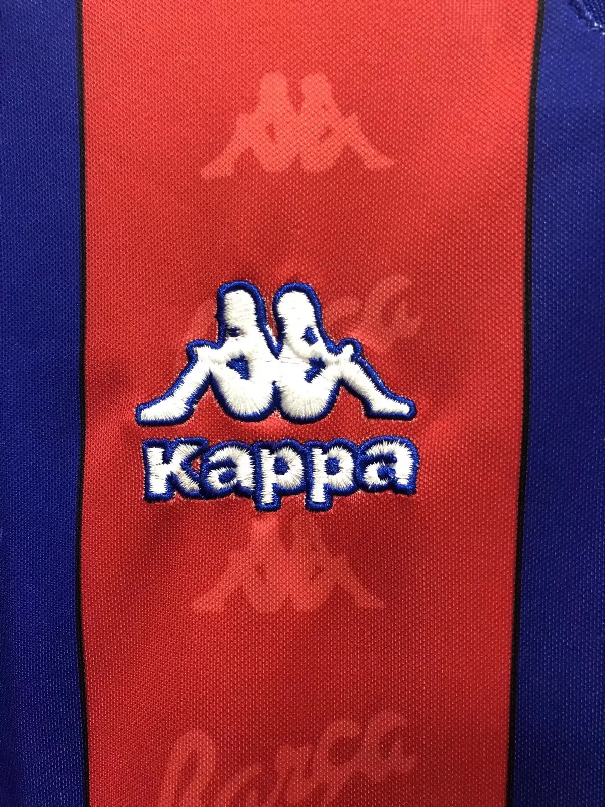 1996-97 Barcelona Home Long Sleeve Retro Jersey