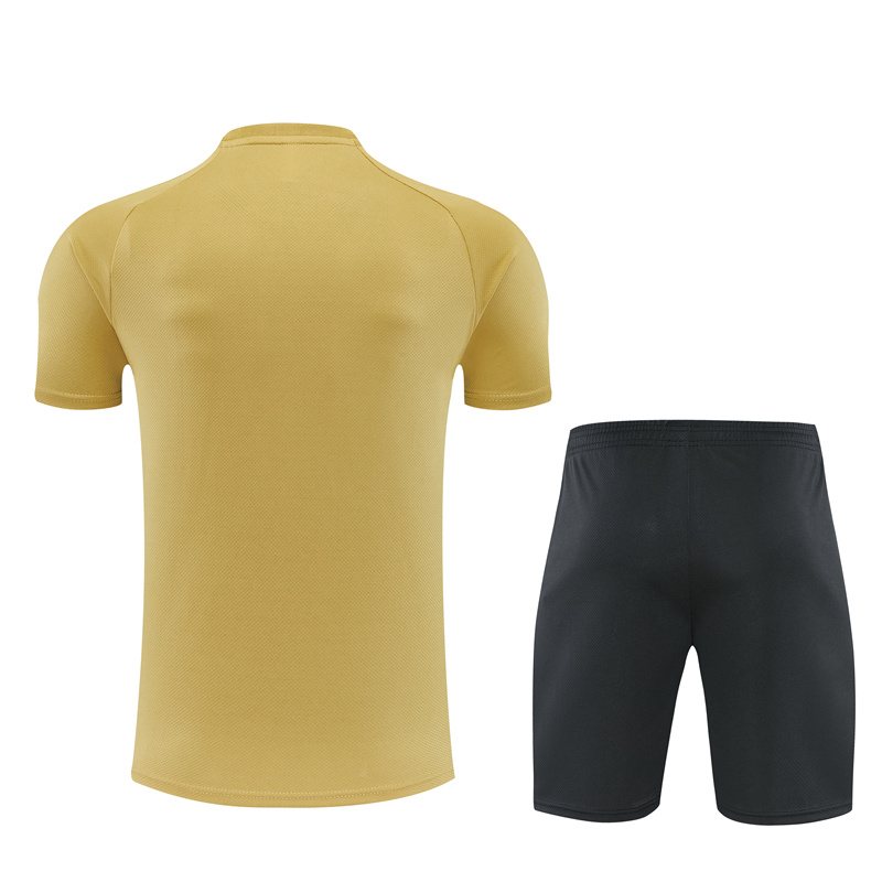2026-27 Barcelona Gold Short-Sleeve Training Jersey