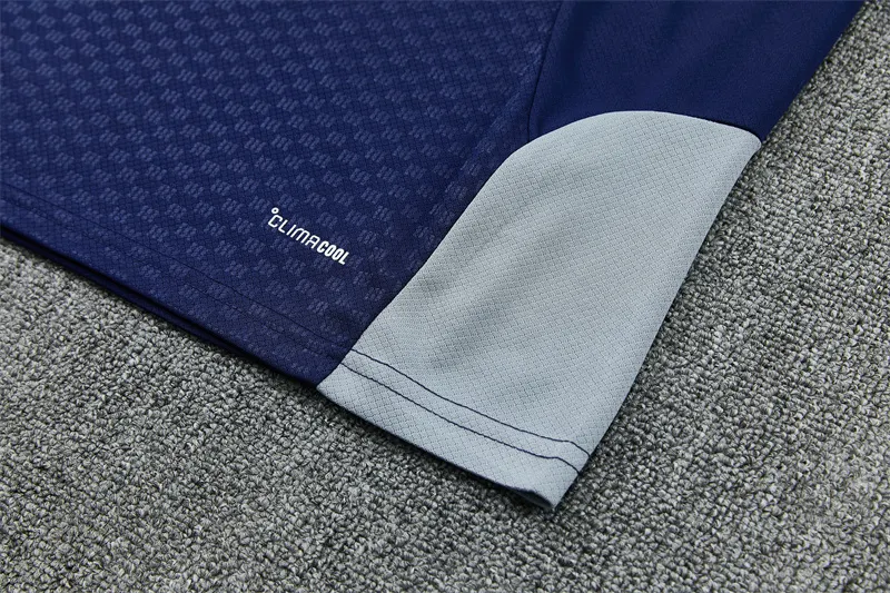 2026-27 Real Madrid Royal Blue Short-Sleeve Training Jersey