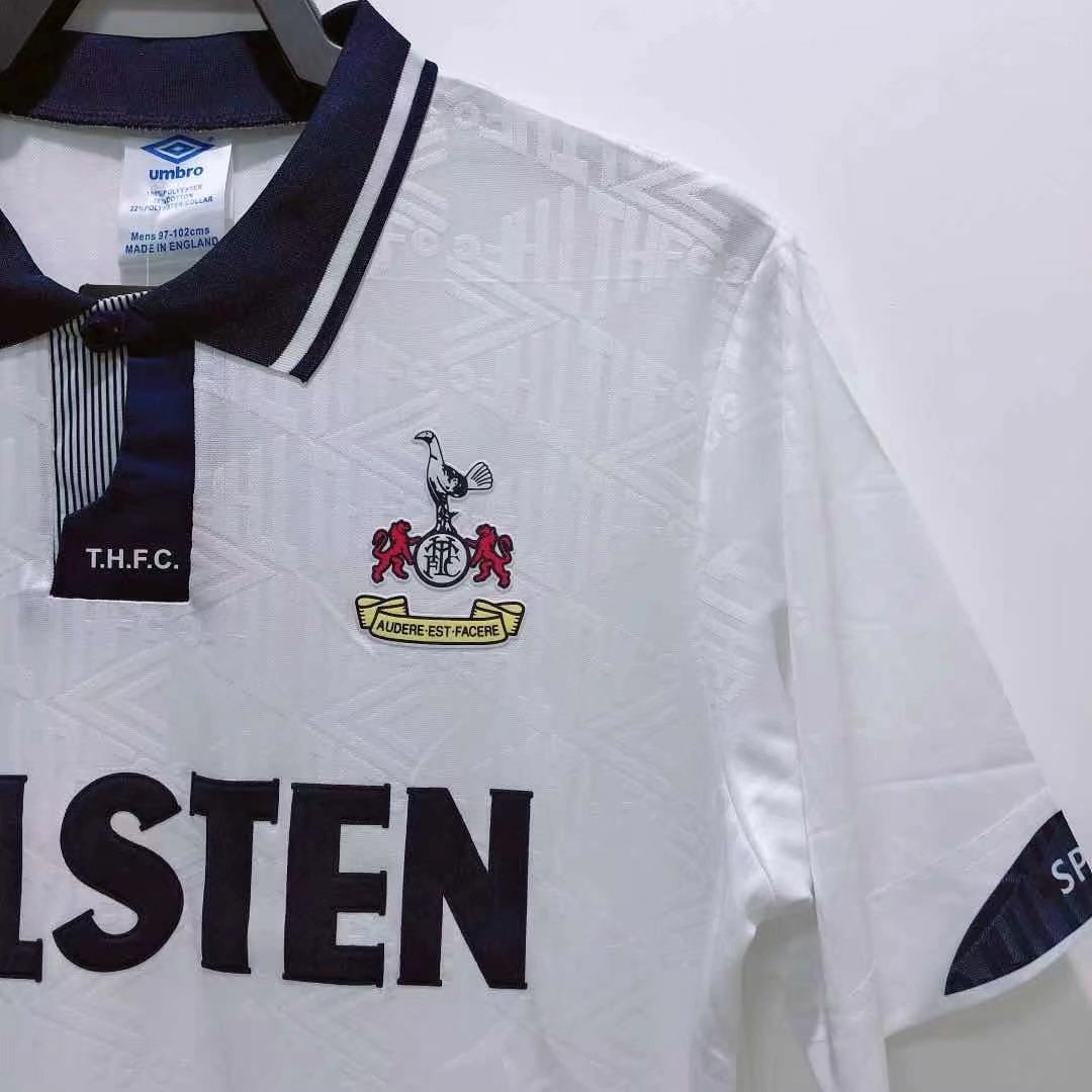 1991-93 Tottenham Hotspur Home Retro Kit