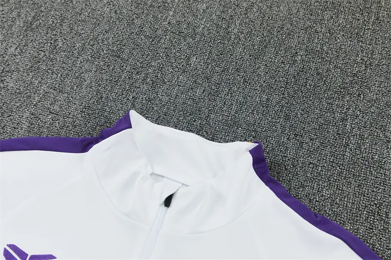 2026-27 Barcelona Red and White Half-Zip Training Jersey