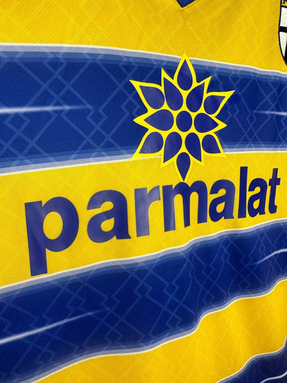 1998-99 Parma Home Retro Long-Sleeve Jersey
