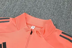 2025-26 Bayern Munich Orange Half-Pull Training Jersey