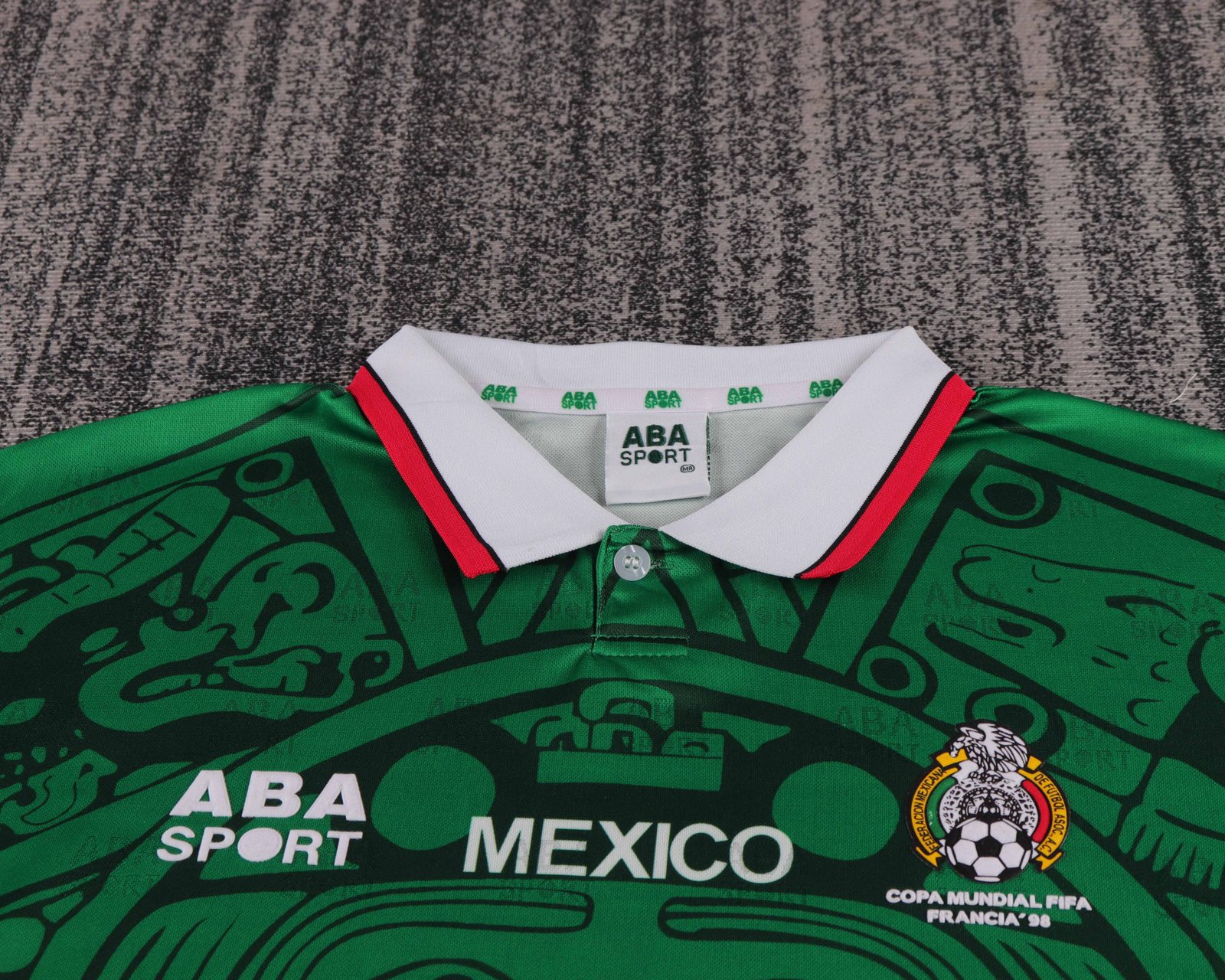 1998 Mexico Home Retro Shirt - Kids