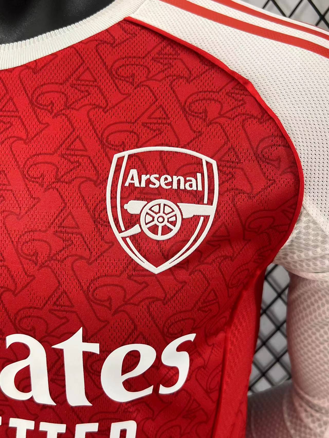 2025-26 Arsenal Home Long-Sleeve Jersey – Player Version