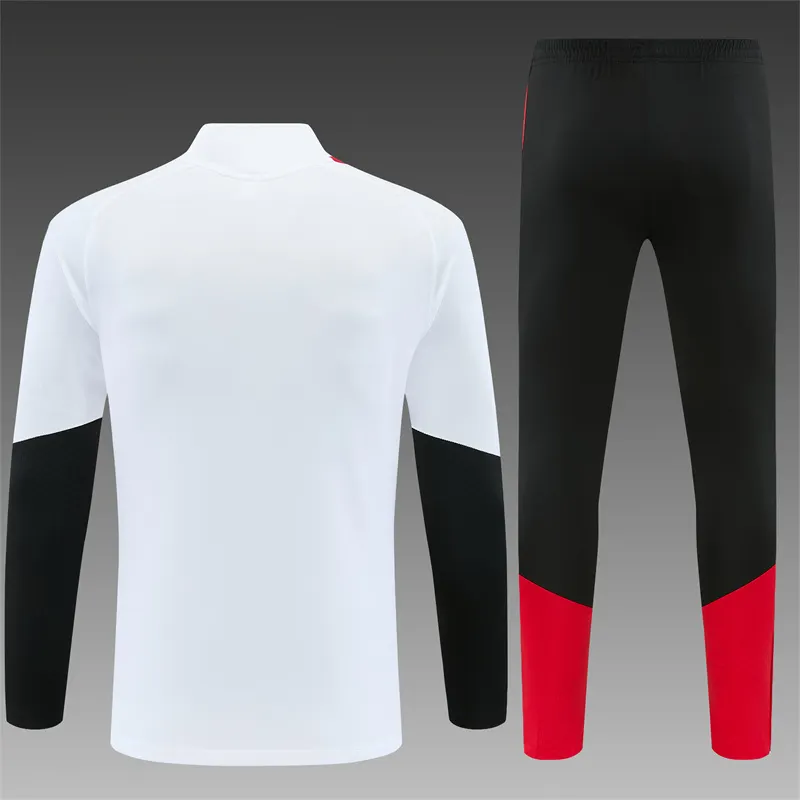 2026-27 Arsenal white half-zip training kit