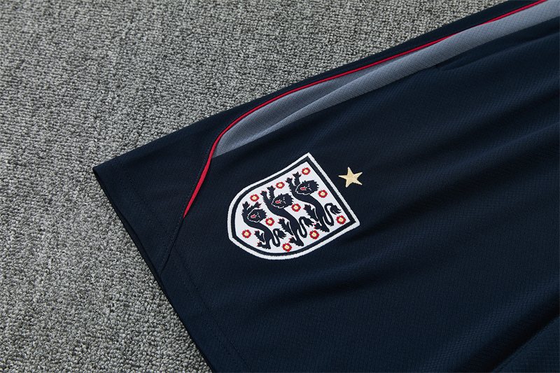 2026-27 England Grey Short-Sleeve Training Jersey