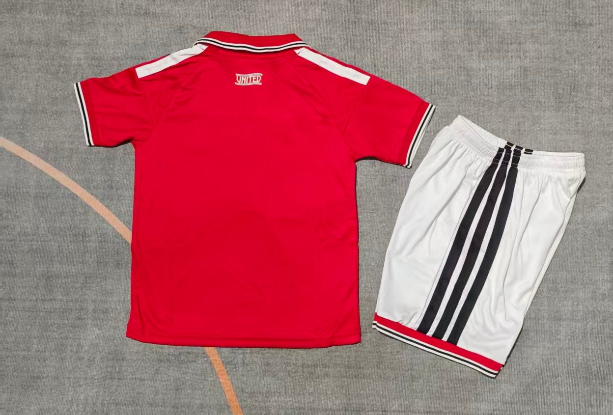 2026-27 Manchester United Home Jersey – Kids'