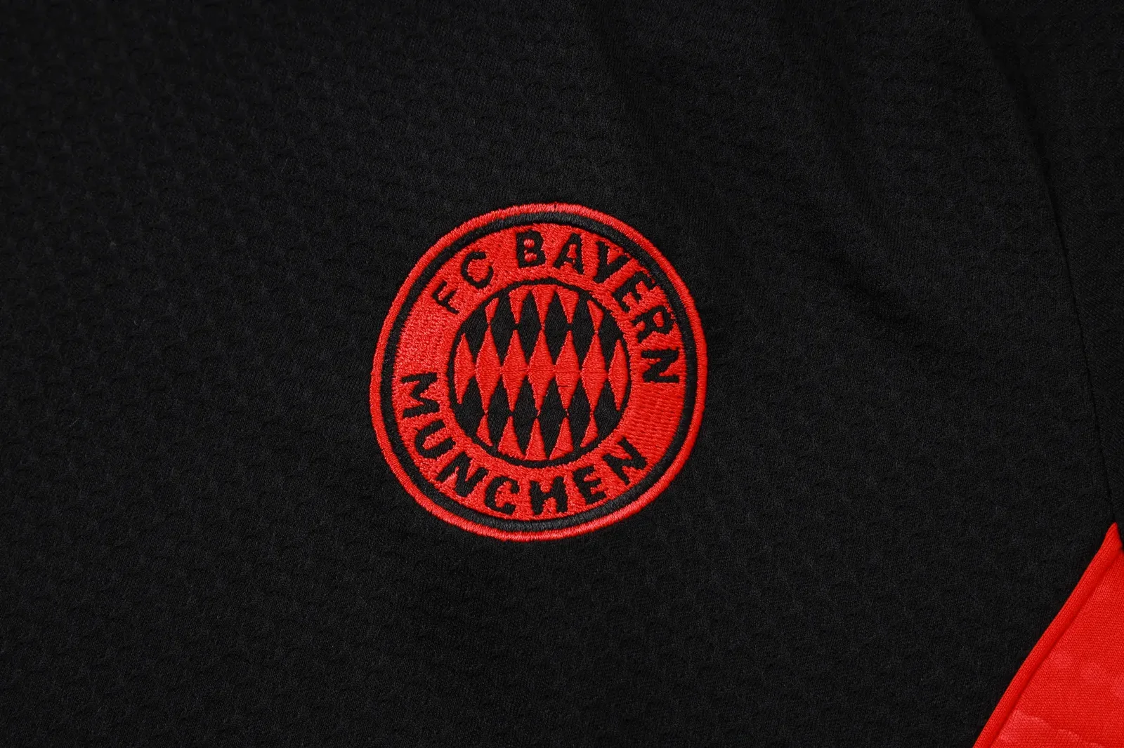 2025-26 season Bayern Munich black short-sleeved training kit