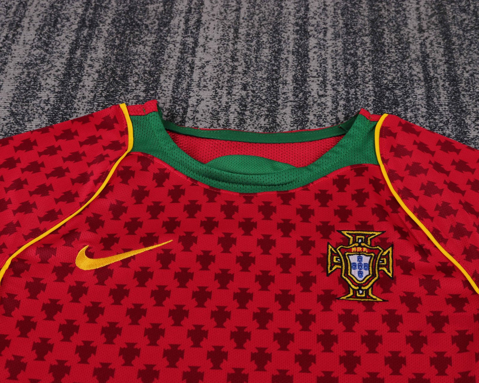 2004 Portugal Home Retro Shirt - Kids Sizing
