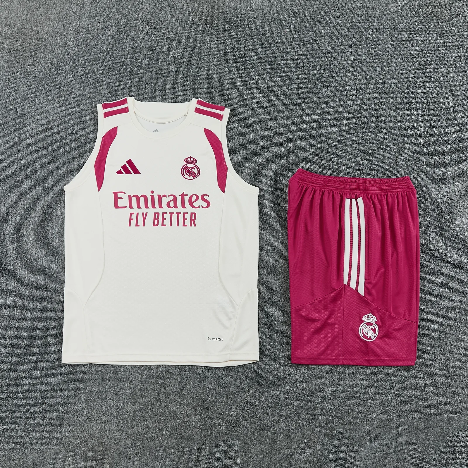 2026-27 Real Madrid Beige Training Jersey