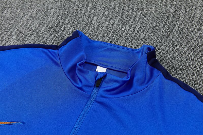 2026-27 France Blue Half-Zip Training Jersey