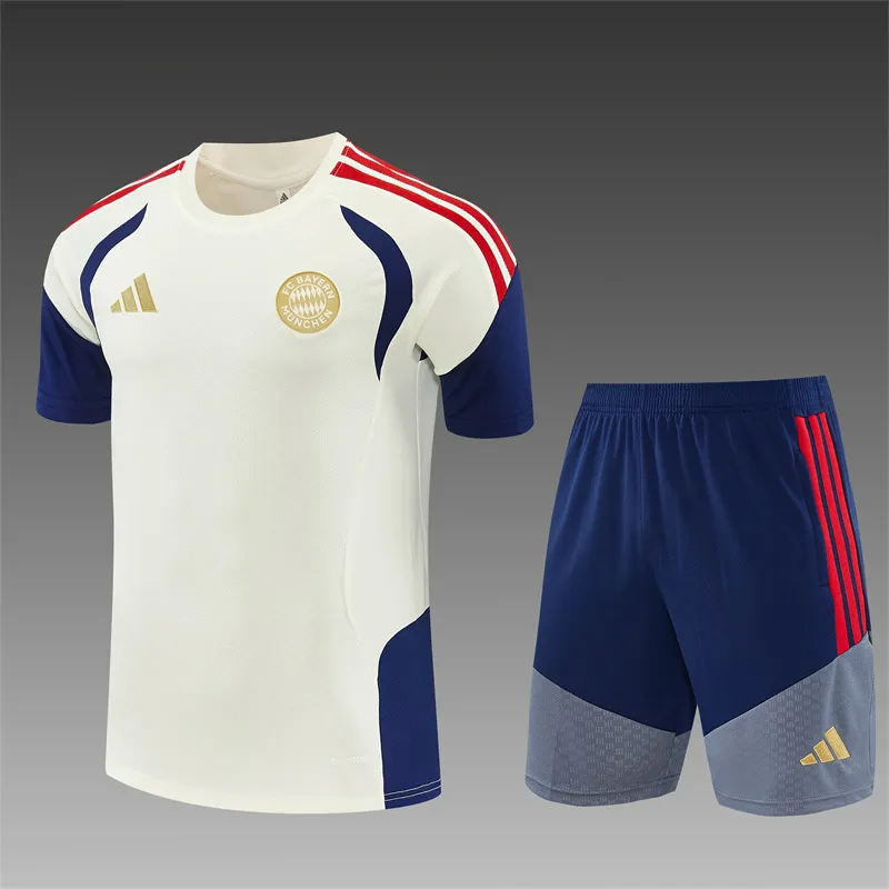 2026-27 Bayern Munich Beige Short-Sleeve Training Jersey