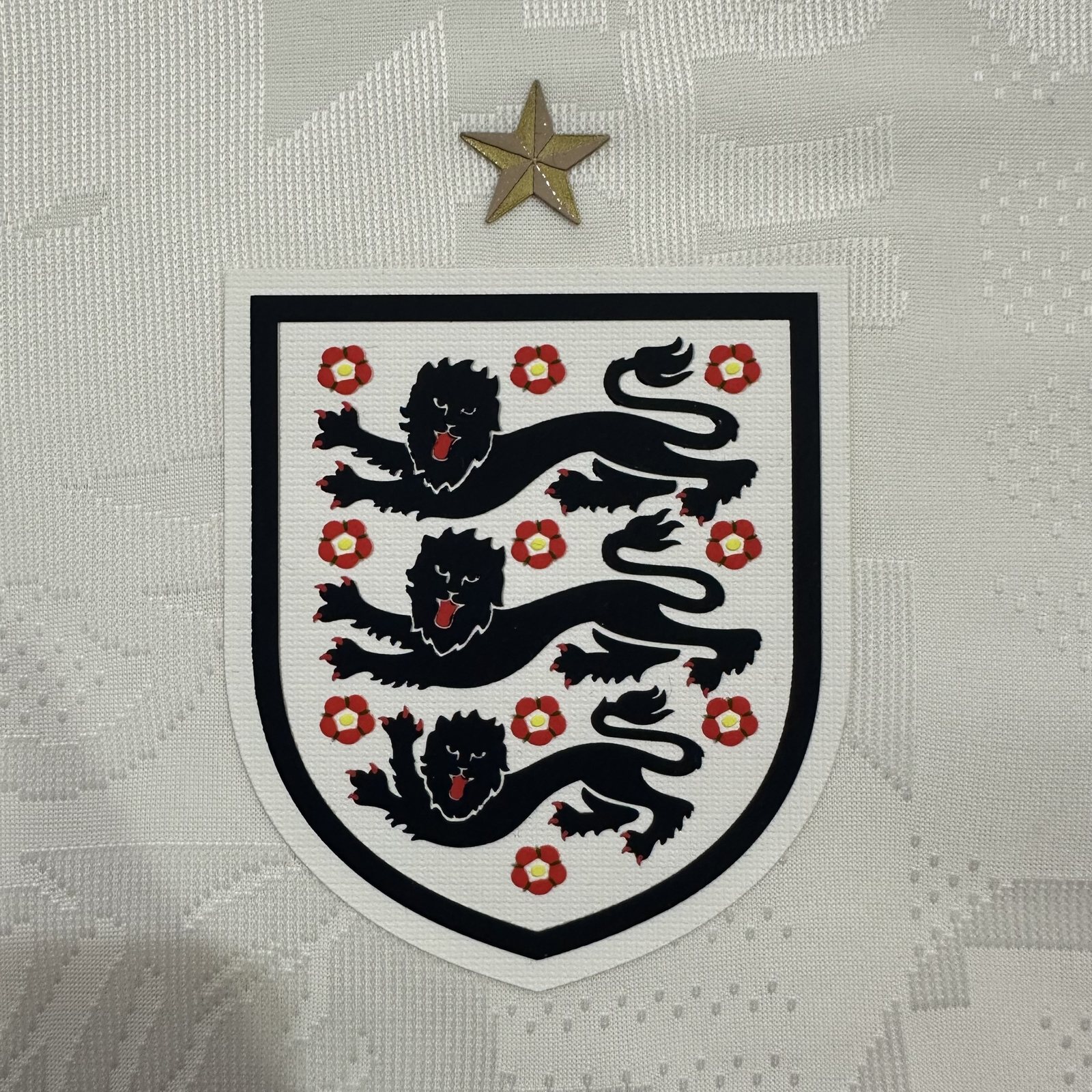 2026-27 England Home Long-Sleeve Jersey - Player Edition