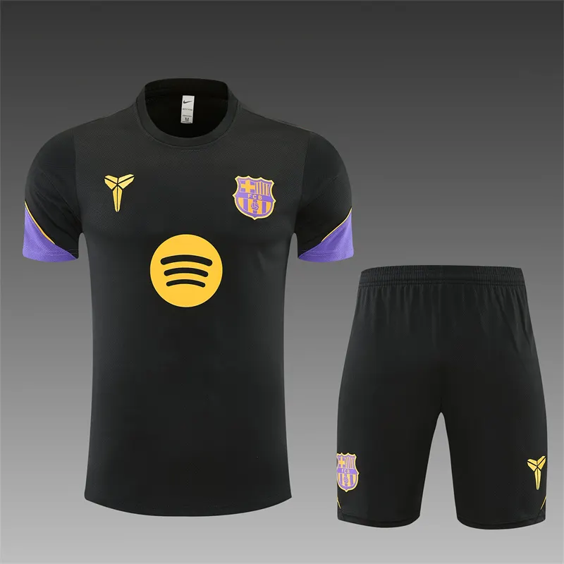 2026-27 Barcelona Black Short-Sleeve Training Jersey