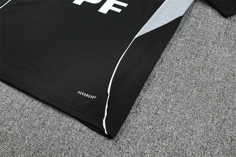 2025-26 Argentina Black Short-Sleeve Training Jersey