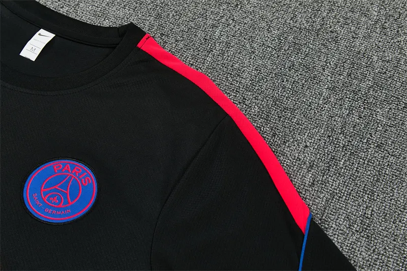 2026-27 Paris Black Short-Sleeve Training Jersey
