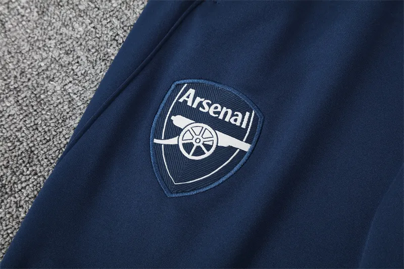 2025-26 Arsenal Royal Blue Half-Zip Training Jersey