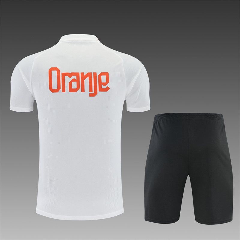 2026-27 Netherlands White Short-Sleeve Training Jersey