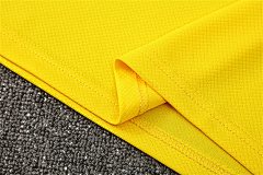2025-26 Brazil yellow short-sleeved training jersey