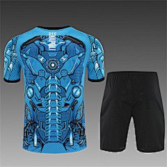 2025-26 Napoli Light Blue Short Sleeve Training Jersey