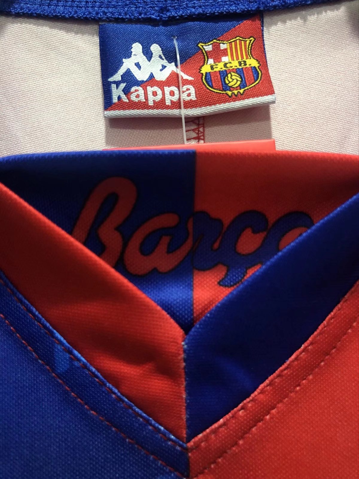 1992-95 Barcelona home retro jersey