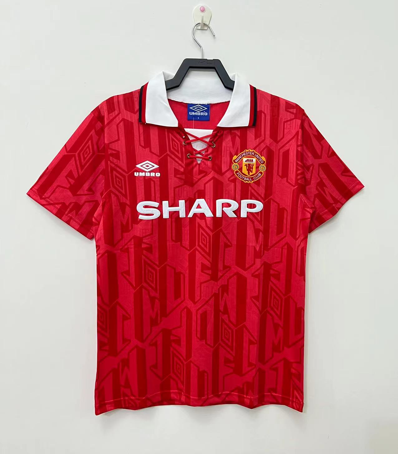 1992-94 Manchester United home retro jersey