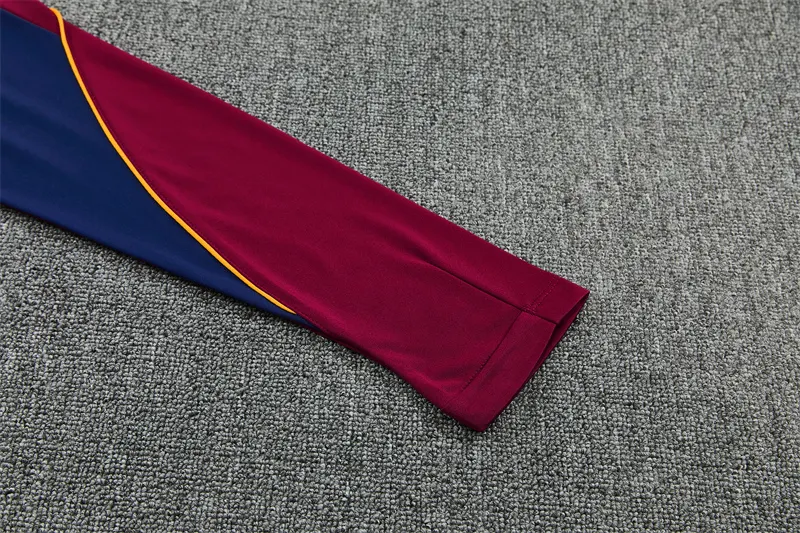 2026-27 Barcelona Red Half-Zip Training Jersey