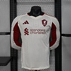 2025-26 Liverpool Away Long Sleeve Shirt - Player Edition