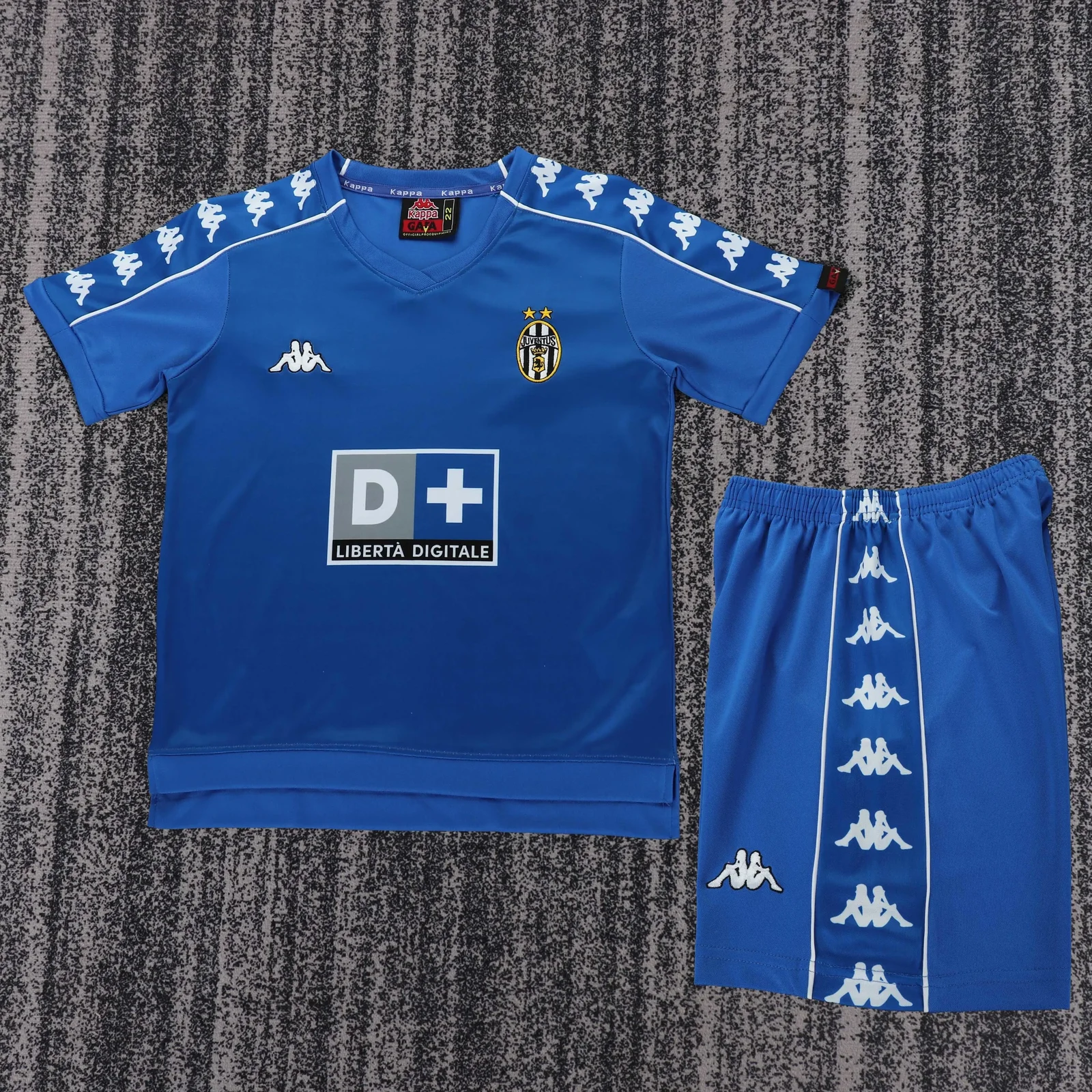 1999-00 Juventus Away Retro Jersey - Children's
