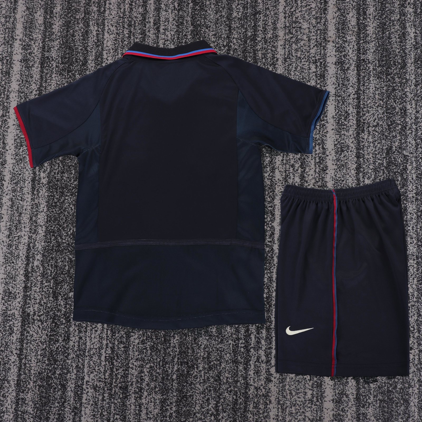 2002-03 Barcelona Second Away Retro Jersey - Kids