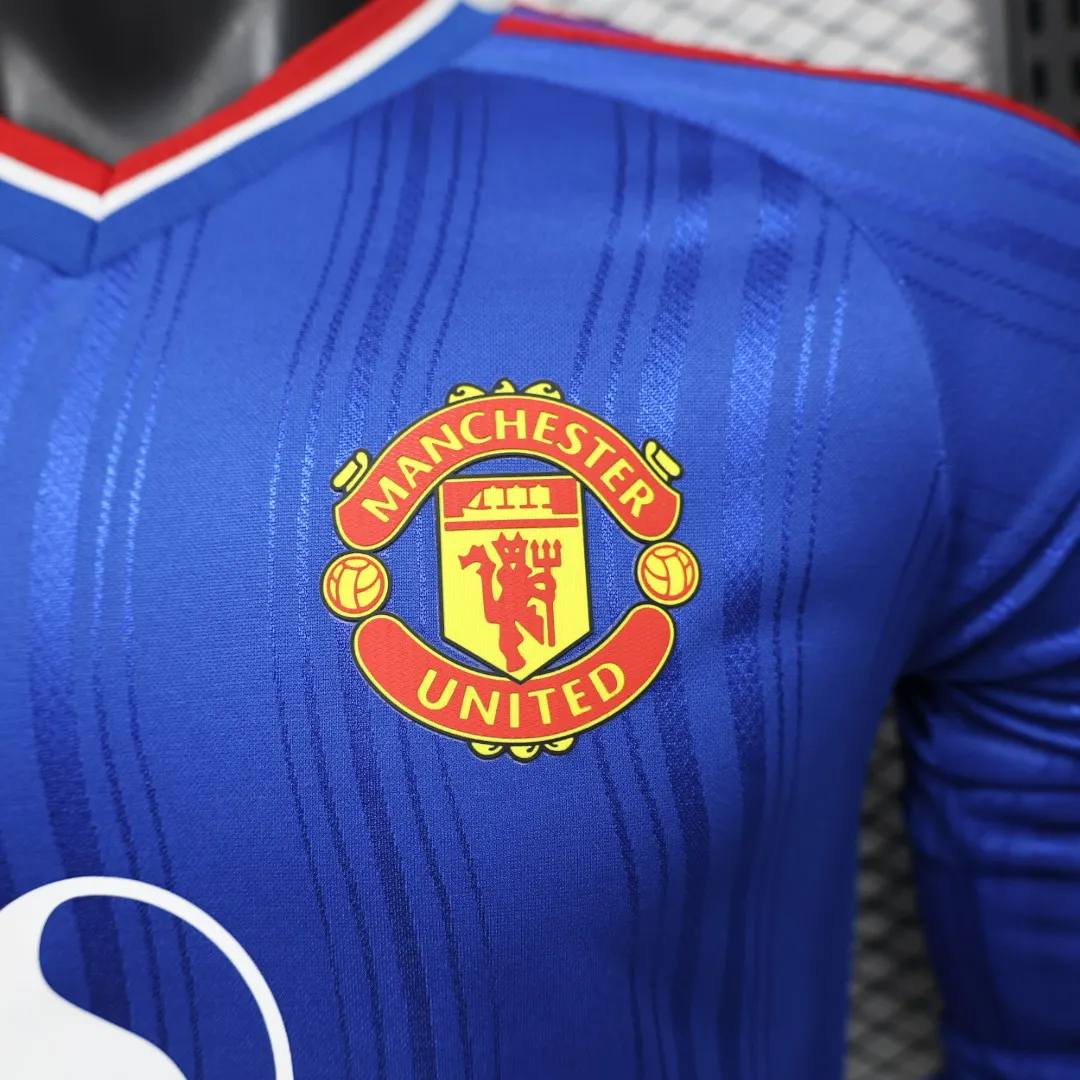 2026-27 Manchester United Away Long-Sleeve Jersey - Player Version