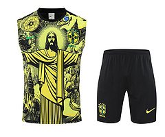 2025-26 Brazil vest training jersey