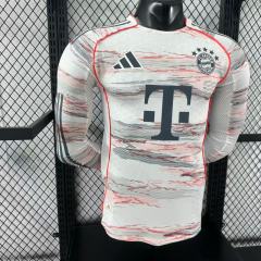 2025-26 Bayern Munich Away Long Sleeve Jersey - Player Edition