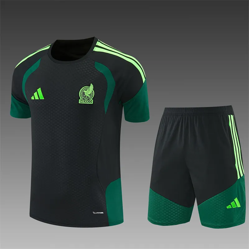 2026-27 Mexico Black Short-Sleeve Training Jersey